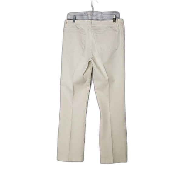 LAUREN RALPH LAUREN White Stretch Jeans Pants Womens Size 10 - Picture 2 of 7